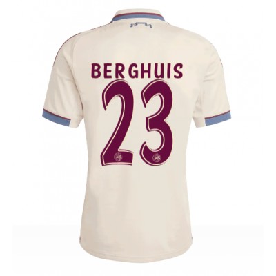 Moški Nogometni dresi Ajax Steven Berghuis #23 Tretji 2025-26 Kratek Rokav Moški Nogometni dresi Ajax Steven Berghuis #23 Tretji 2025-26 Kratek Rokav